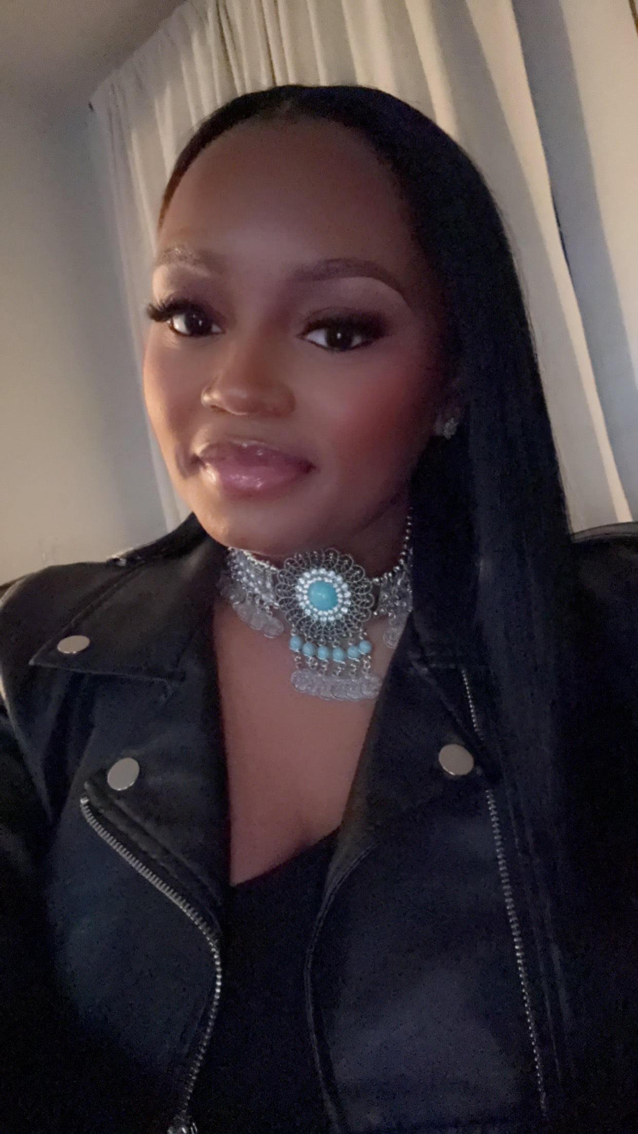 BOHO CHOKER TURQUOISE